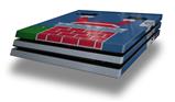 Vinyl Decal Skin Wrap compatible with Sony PlayStation 4 Pro Console Ugly Holiday Christmas Sweater - Incoming Santa (PS4 NOT INCLUDED)