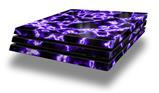 Vinyl Decal Skin Wrap compatible with Sony PlayStation 4 Pro Console Electrify Purple (PS4 NOT INCLUDED)