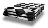 Vinyl Decal Skin Wrap compatible with Sony PlayStation 4 Pro Console Checkered Racing Flag (PS4 NOT INCLUDED)