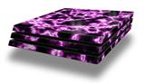 Vinyl Decal Skin Wrap compatible with Sony PlayStation 4 Pro Console Electrify Hot Pink (PS4 NOT INCLUDED)