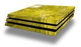 Vinyl Decal Skin Wrap compatible with Sony PlayStation 4 Pro Console Stardust Yellow (PS4 NOT INCLUDED)