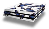 Vinyl Decal Skin Wrap compatible with Sony PlayStation 4 Pro Console Butterflies Blue (PS4 NOT INCLUDED)