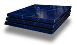 Vinyl Decal Skin Wrap compatible with Sony PlayStation 4 Pro Console Abstract 01 Blue (PS4 NOT INCLUDED)