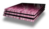 Vinyl Decal Skin Wrap compatible with Sony PlayStation 4 Pro Console Fire Pink (PS4 NOT INCLUDED)