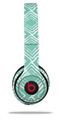 WraptorSkinz Skin Decal Wrap compatible with Beats Solo 2 and Solo 3 Wireless Headphones Wavey Seafoam Green Skin Only (HEADPHONES NOT INCLUDED)