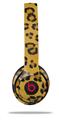 WraptorSkinz Skin Decal Wrap compatible with Beats Solo 2 and Solo 3 Wireless Headphones Leopard Skin Skin Only (HEADPHONES NOT INCLUDED)