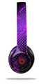 WraptorSkinz Skin Decal Wrap compatible with Beats Solo 2 and Solo 3 Wireless Headphones Halftone Splatter Hot Pink Purple Skin Only (HEADPHONES NOT INCLUDED)
