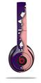 WraptorSkinz Skin Decal Wrap compatible with Beats Solo 2 and Solo 3 Wireless Headphones Ripped Colors Purple Pink Skin Only (HEADPHONES NOT INCLUDED)