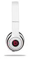 WraptorSkinz Skin Decal Wrap compatible with Beats Solo 2 and Solo 3 Wireless Headphones Solids Collection White Skin Only (HEADPHONES NOT INCLUDED)