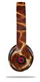 WraptorSkinz Skin Decal Wrap compatible with Beats Solo 2 and Solo 3 Wireless Headphones Fractal Fur Giraffe Skin Only (HEADPHONES NOT INCLUDED)