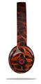 WraptorSkinz Skin Decal Wrap compatible with Beats Solo 2 and Solo 3 Wireless Headphones Fractal Fur Tiger Skin Only (HEADPHONES NOT INCLUDED)