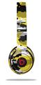 WraptorSkinz Skin Decal Wrap compatible with Beats Solo 2 and Solo 3 Wireless Headphones WraptorCamo Digital Camo Yellow Skin Only (HEADPHONES NOT INCLUDED)
