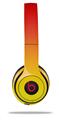 WraptorSkinz Skin Decal Wrap compatible with Beats Solo 2 and Solo 3 Wireless Headphones Smooth Fades Yellow Red Skin Only (HEADPHONES NOT INCLUDED)
