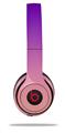 WraptorSkinz Skin Decal Wrap compatible with Beats Solo 2 and Solo 3 Wireless Headphones Smooth Fades Pink Purple Skin Only (HEADPHONES NOT INCLUDED)