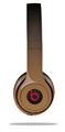 WraptorSkinz Skin Decal Wrap compatible with Beats Solo 2 and Solo 3 Wireless Headphones Smooth Fades Bronze Black Skin Only (HEADPHONES NOT INCLUDED)