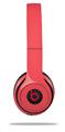 WraptorSkinz Skin Decal Wrap compatible with Beats Solo 2 and Solo 3 Wireless Headphones Solids Collection Coral Skin Only (HEADPHONES NOT INCLUDED)