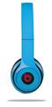 WraptorSkinz Skin Decal Wrap compatible with Beats Solo 2 and Solo 3 Wireless Headphones Solids Collection Blue Neon Skin Only (HEADPHONES NOT INCLUDED)