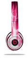 WraptorSkinz Skin Decal Wrap compatible with Beats Solo 2 and Solo 3 Wireless Headphones Lightning Pink Skin Only (HEADPHONES NOT INCLUDED)