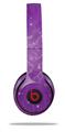 WraptorSkinz Skin Decal Wrap compatible with Beats Solo 2 and Solo 3 Wireless Headphones Stardust Purple Skin Only (HEADPHONES NOT INCLUDED)