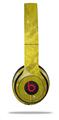 WraptorSkinz Skin Decal Wrap compatible with Beats Solo 2 and Solo 3 Wireless Headphones Stardust Yellow Skin Only (HEADPHONES NOT INCLUDED)