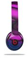 WraptorSkinz Skin Decal Wrap compatible with Beats Solo 2 and Solo 3 Wireless Headphones Alecias Swirl 01 Purple Skin Only (HEADPHONES NOT INCLUDED)