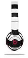 WraptorSkinz Skin Decal Wrap compatible with Beats Solo 2 and Solo 3 Wireless Headphones Bullseye Black and White Skin Only (HEADPHONES NOT INCLUDED)