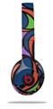 WraptorSkinz Skin Decal Wrap compatible with Beats Solo 2 and Solo 3 Wireless Headphones Crazy Dots 02 Skin Only (HEADPHONES NOT INCLUDED)
