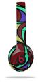 WraptorSkinz Skin Decal Wrap compatible with Beats Solo 2 and Solo 3 Wireless Headphones Crazy Dots 04 Skin Only (HEADPHONES NOT INCLUDED)