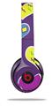 WraptorSkinz Skin Decal Wrap compatible with Beats Solo 2 and Solo 3 Wireless Headphones Crazy Hearts Skin Only (HEADPHONES NOT INCLUDED)