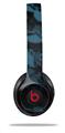 WraptorSkinz Skin Decal Wrap compatible with Beats Solo 2 and Solo 3 Wireless Headphones Skulls Confetti Blue Skin Only (HEADPHONES NOT INCLUDED)