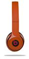 WraptorSkinz Skin Decal Wrap compatible with Beats Solo 2 and Solo 3 Wireless Headphones Solids Collection Burnt Orange Skin Only (HEADPHONES NOT INCLUDED)