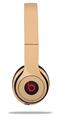 WraptorSkinz Skin Decal Wrap compatible with Beats Solo 2 and Solo 3 Wireless Headphones Solids Collection Peach Skin Only (HEADPHONES NOT INCLUDED)