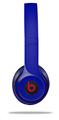 WraptorSkinz Skin Decal Wrap compatible with Beats Solo 2 and Solo 3 Wireless Headphones Solids Collection Royal Blue Skin Only (HEADPHONES NOT INCLUDED)