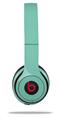 WraptorSkinz Skin Decal Wrap compatible with Beats Solo 2 and Solo 3 Wireless Headphones Solids Collection Seafoam Green Skin Only (HEADPHONES NOT INCLUDED)
