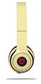 WraptorSkinz Skin Decal Wrap compatible with Beats Solo 2 and Solo 3 Wireless Headphones Solids Collection Yellow Sunshine Skin Only (HEADPHONES NOT INCLUDED)
