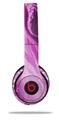 WraptorSkinz Skin Decal Wrap compatible with Beats Solo 2 and Solo 3 Wireless Headphones Mystic Vortex Hot Pink Skin Only (HEADPHONES NOT INCLUDED)