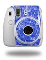 WraptorSkinz Skin Decal Wrap compatible with Fujifilm Mini 8 Camera Triangle Mosaic Blue (CAMERA NOT INCLUDED)