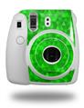 WraptorSkinz Skin Decal Wrap compatible with Fujifilm Mini 8 Camera Triangle Mosaic Green (CAMERA NOT INCLUDED)