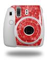 WraptorSkinz Skin Decal Wrap compatible with Fujifilm Mini 8 Camera Triangle Mosaic Red (CAMERA NOT INCLUDED)