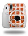 WraptorSkinz Skin Decal Wrap compatible with Fujifilm Mini 8 Camera Squared Burnt Orange (CAMERA NOT INCLUDED)