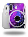 WraptorSkinz Skin Decal Wrap compatible with Fujifilm Mini 8 Camera Halftone Splatter Blue Hot Pink (CAMERA NOT INCLUDED)