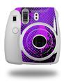 WraptorSkinz Skin Decal Wrap compatible with Fujifilm Mini 8 Camera Halftone Splatter Hot Pink Purple (CAMERA NOT INCLUDED)