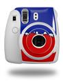 WraptorSkinz Skin Decal Wrap compatible with Fujifilm Mini 8 Camera Ripped Colors Blue Red (CAMERA NOT INCLUDED)