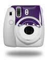 WraptorSkinz Skin Decal Wrap compatible with Fujifilm Mini 8 Camera Ripped Colors Purple White (CAMERA NOT INCLUDED)