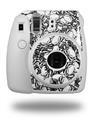 WraptorSkinz Skin Decal Wrap compatible with Fujifilm Mini 8 Camera Scattered Skulls White (CAMERA NOT INCLUDED)