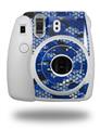 WraptorSkinz Skin Decal Wrap compatible with Fujifilm Mini 8 Camera HEX Mesh Camo 01 Blue Bright (CAMERA NOT INCLUDED)