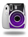 WraptorSkinz Skin Decal Wrap compatible with Fujifilm Mini 8 Camera Smooth Fades Purple Black (CAMERA NOT INCLUDED)