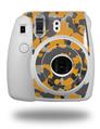 WraptorSkinz Skin Decal Wrap compatible with Fujifilm Mini 8 Camera WraptorCamo Old School Camouflage Camo Orange (CAMERA NOT INCLUDED)