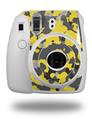 WraptorSkinz Skin Decal Wrap compatible with Fujifilm Mini 8 Camera WraptorCamo Old School Camouflage Camo Yellow (CAMERA NOT INCLUDED)