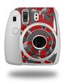 WraptorSkinz Skin Decal Wrap compatible with Fujifilm Mini 8 Camera WraptorCamo Old School Camouflage Camo Red (CAMERA NOT INCLUDED)
